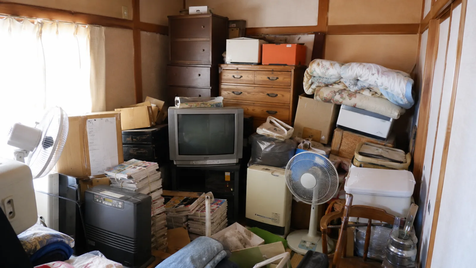 物置部屋 片付け前